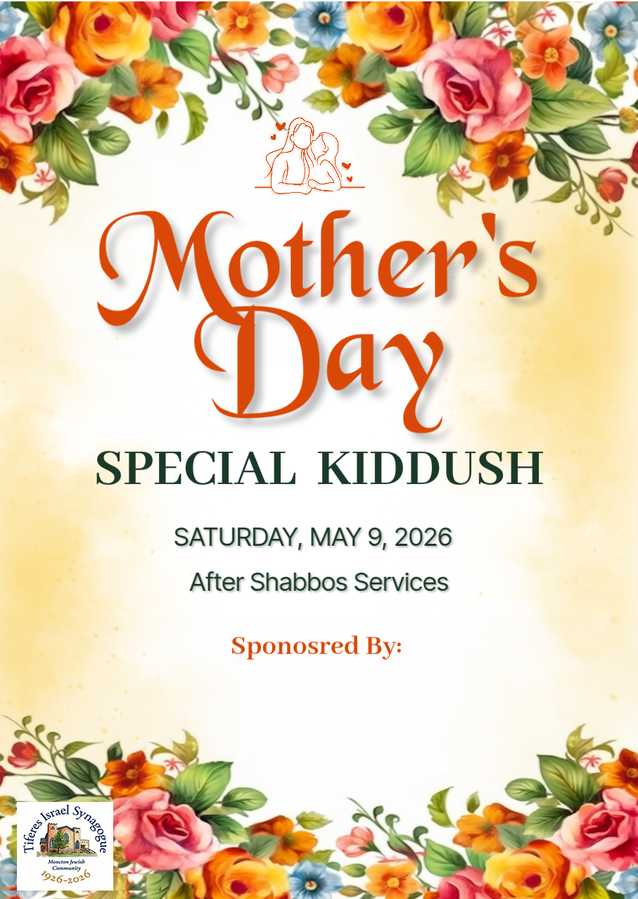 Mother's Day Kiddush V2