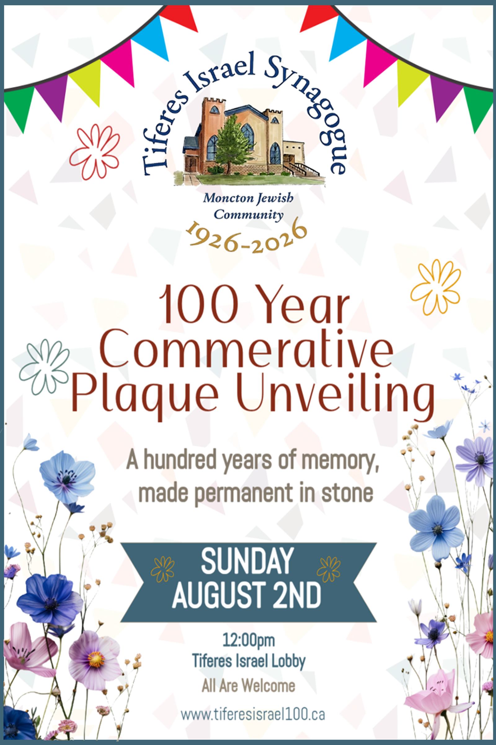 100 Yr Plaque Unveiling Aug 2