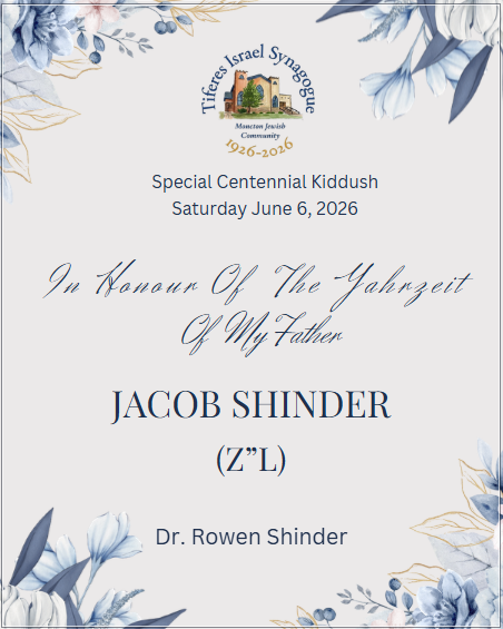 Jacob Shinder June 6