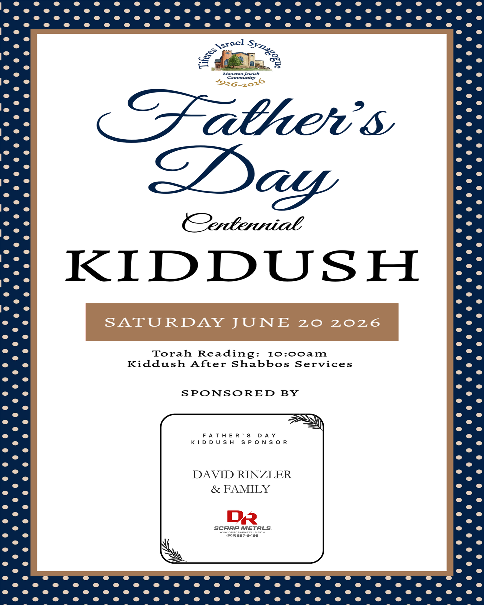 FATHERS DAY KIDDUSH -- web